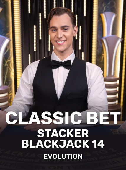 Classic Bet Stacker Blackjack 14 game tile