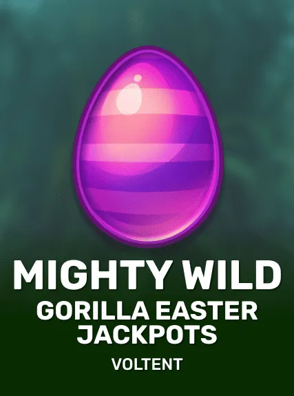 Mighty Wild: Gorilla Easter Jackpots game tile